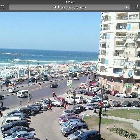 Cozy New 2 Bd Amazing Beach View Next To Hilton Hotel Family Only !العائلات فقط 亚历山大港 外观 照片