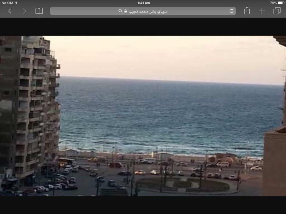 Cozy New 2 Bd Amazing Beach View Next To Hilton Hotel Family Only !العائلات فقط 亚历山大港 外观 照片